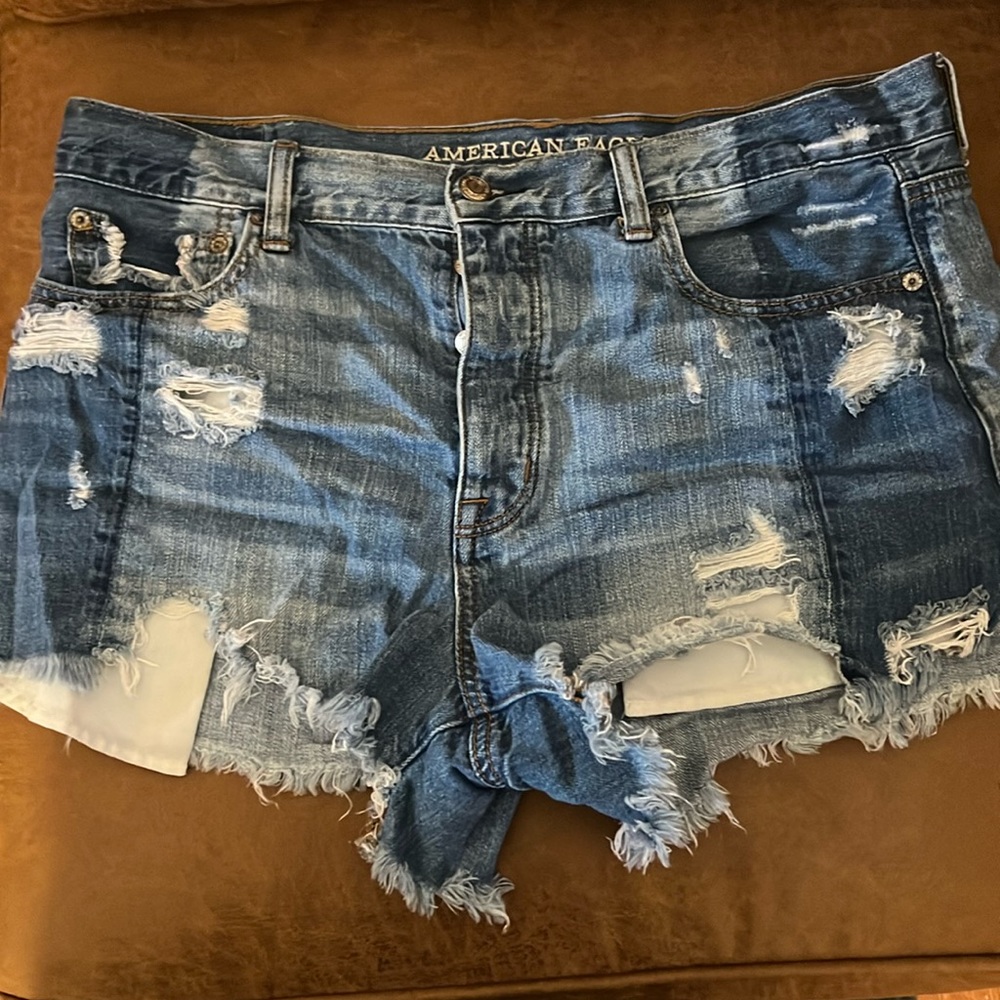 American Eagle Vintage Hi-Rise Festival shorts